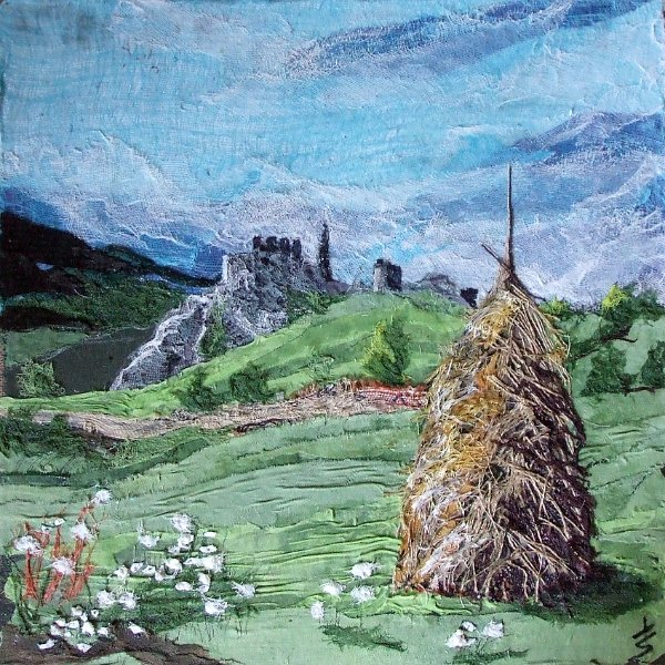 felhosegalatt.JPG - Felhős ég alatt 40x40 cm Under a cloudy sky