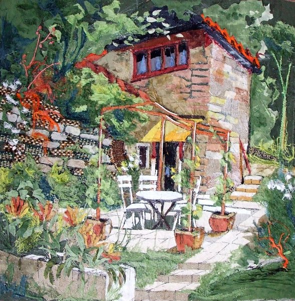 lepcsosterasz.JPG - Lépcsős terasz 40x40 cm Stepped terrace